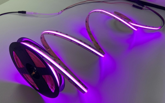 9w 630 żetonów RGB COB Strip DC24V dla Night Club Cinema KTV