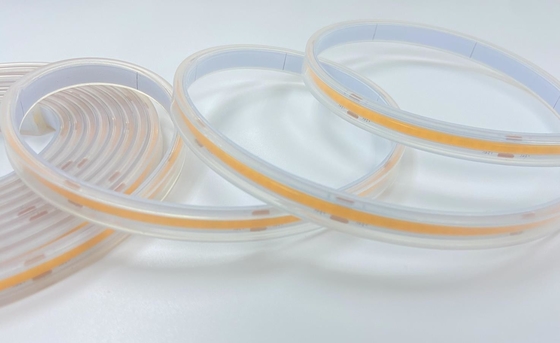 Krzemowa solidna wytłaczana wodoodporna taśma LED COB DC24V Ip68 Led Strip Lights