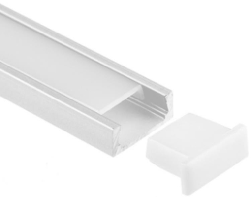 Profil aluminiowy Milewood LED Light 6063 15,9 x 6 mm RoHS