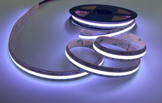 Taśma LED RGB Cob Light 15w DC 12v Taśma oświetleniowa 1008 żetonów