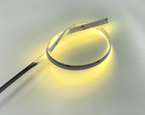 Taśma LED COB emitująca światło z boku 10w 24V DC 378 Chips