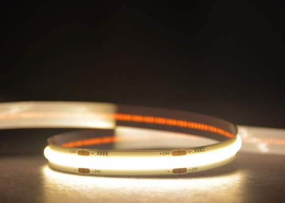 480 Chips High CRI COB Strip 8mm 10w 24V DC CRI90+ Samoprzylepne