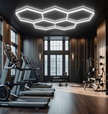 Światło LED Hexagon Super Jasność Diy Do Garażu, Fitness Room