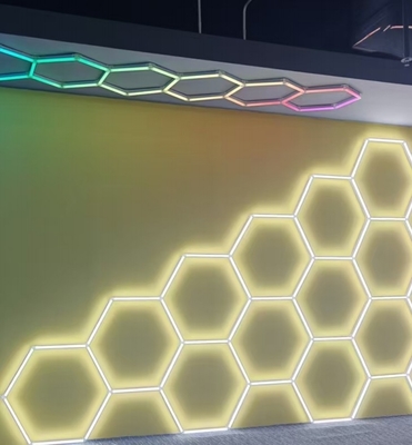 Światło LED Hexagon Super Jasność Diy Do Garażu, Fitness Room